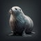 Sea Lion Full Body. Generative AI