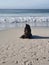 Sea Lion on Long Beach in Kommetjie Western Cape