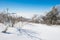 The Sea of Mist,Landscape in winter