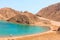 Sea & mountain View of the Fjord Bay in Taba, Egypt