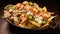 sea nachos mexican food seafood