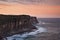 Sea NHead 65 mm cliff sunset