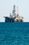 Sea Oil Rig Drilling Platform