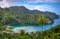 Sea and palm trees in Saint Vincent and the Grenadines