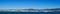 Sea panorama of Malaga city, Spain