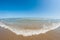 Sea panorama at Rimini beach