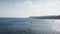 Sea panorama with sailboats, Sardinia, Santa Teresa Gallura