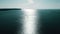 Sea panoramic view of the calm sea Aerial view.