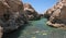 Sea pathway from Akamas Peninsula, Cyprus