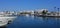 Sea pier in Tunisia. Port el Kantaoui.