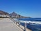 Sea Point beach promenade in Cape Town South Africa