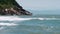 Sea of Praia do Tombo beach, Guaruja SP