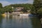 Sea promenade at Lake Dieksee in bad malente.