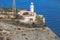 The Sea Reserve of San Antonio Cape. Lighthouse Denia, Spain