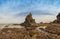 Sea rock landscape in a bay of Iturup island in Kurils