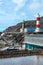 Sea salt works on salinas Fuencaliente, south of La Palma island, Canary, Spain