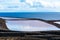 Sea salt works on salinas Fuencaliente, south of La Palma island, Canary, Spain