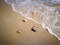 Sea, sand, waves, stones in Montenegro