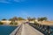 Sea shell bridge in senegal