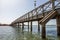 Sea shell bridge in senegal
