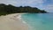 Sea shore in Seychelles Mahe island