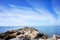 Sea, Sky and Pier in Marbella, Spain