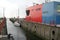 Sea sluice to lock incoming and outgoing ships