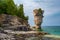 Sea Stack on Flowerpot Island