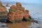 Sea stack in Ladram Bay