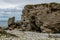 Sea stacks and caves at low tide. Arches Provincial Park Newfoundland Canada