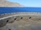 Sea strait seen from the fortress