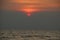 Sea sunset jakarta