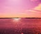 Sea sunset seascape background landscape nature clouds ocean wave  pink color living coral  sunlight