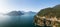 Sea to Sky Highway in Howe Sound