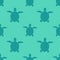 Sea turtles underwater blue pattern