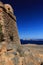 Sea view from the fortress on the island Gramvousa