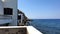 Sea view. Mandraki town. Nissiros island in the Greek Dodecanese Islands
