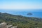 Sea view from Monolithos castle on the Rhodes island, Greece