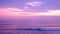 Sea view purple tone background