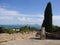 Sea view from the ruined Villa in Carthage