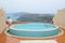 The sea view swimming pool with jacuzzi