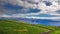 Sea view to Cabras islet, Terceira island, Azores, Portugal