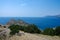 Sea view from the top of Cape Alchak in Crimea