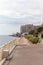 The Sea Wall in the Fontvieille ward of Monaco