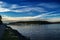 Sea wall at Nanaimo next to the marina, BC, Canada