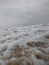 Sea water and crashing waves