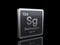 Seaborgium Sg, element symbol from periodic table series