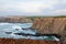 Seacoast near Cabo Sardao lighthouse, Alentejo