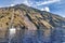 Seacoast view on Stromboli island