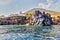 Seacoast view on Stromboli island